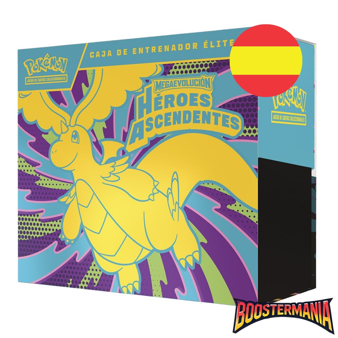 Elite Trainer Box (ETB) – Pokémon Héroes Ascendentes en Español