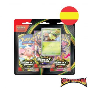(RESERVA) Blister 3 Sobres Equilibrio Perfecto – Pokémon TCG (Español) – Pokémon TCG