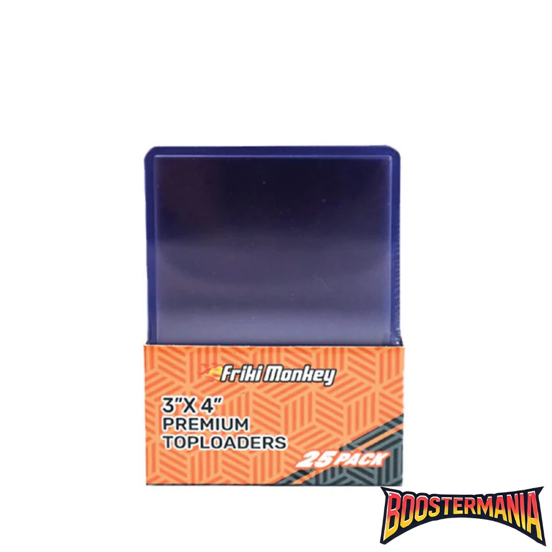 Paquete 25 Toploaders Frikimonkey – Protección Rígida Cartas – TCG